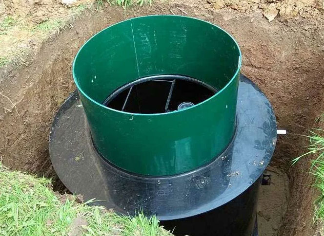 Наращивание горловины септика в Никольском